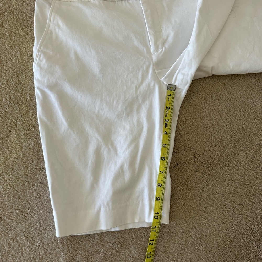 NWOT Chaps Women's White Shorts Cotton Blend, Sz 8. - Picture 8 of 8